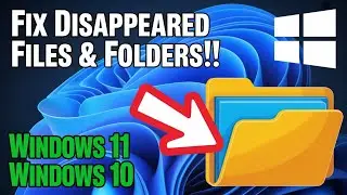 How to Locating Missing folder and files In Windows 11