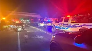 Police: M-50 closed at US 23 in Dundee after truck hits overpass