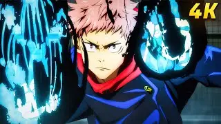 Itadori and Nanami vs Curse Spirit | Jujutsu Kaisen Season 1 (4K)