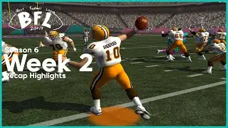 An Old Legend Steps In! | BFL Week 2 Recap | Madden 08 NEXT Mod PCSX2