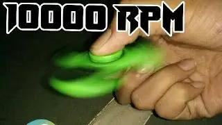 Fidget Spinner 10000 rpm....🌪🌪🌪tornado spin