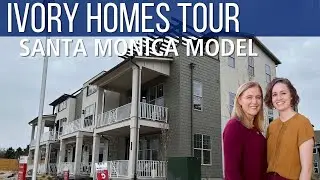 Tour Inside New Townhome Model | Ivory Homes | Murray Heights | Salt Lake County | Utah