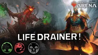 MASSIVE LIFE DRAIN DECK | JUND AGGRO  | BROTHERS WAR | STANDARD | BEST DECKS | MTG ARENA | BO1