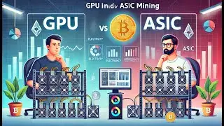 &iquest;Sab&iacute;as cu&aacute;l es la diferencia entre minar con GPU y con ASIC en el mundo cripto?