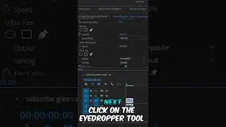 Easy Green Screen Removal Tutorial in Premiere Pro! #adobepremierepro #greenscreentutorial