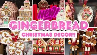 GINGERBREAD CHRISTMAS DECOR + GINGERBREAD CHRISTMAS TREE ORNAMENTS
