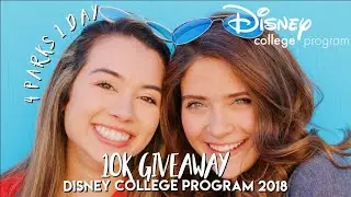 BIG GIVEAWAY ANNOUNCEMENT/ 4 Parks 1 Day | DISNEY COLLEGE PROGRAM 2018