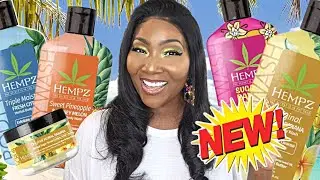 😱 NEW Layering MUST HAVES by Hempz🍌🍍🍊, FRUITY, and TROPICAL Bodycare  * Not Sponsored *