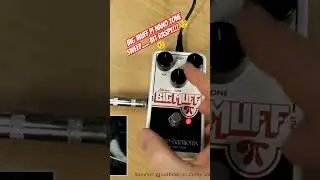 #ehx Big Muff Nano #tone sweep.
