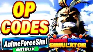 ALL NEW *SECRET CODES* IN ROBLOX ANIME FORCE SIMULATOR (new codes in roblox Anime Force Simulator )