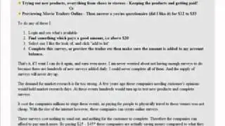 Legitimate Paid Surveys - Paid Surveys Etc. Review ($423 so far)