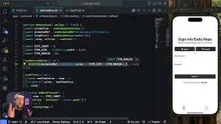 A walkthrough of my Expo React Native onboarding flow