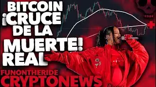 ¡BITCOIN CRUCE DE LA MUERTE REAL!