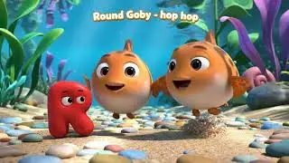 ABC Ocean Animals Song 🦈 | Fish Alphabet Kids Music