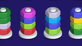 NUT SORT PUZZLE GAMES #live#trending#gaming#viral#game