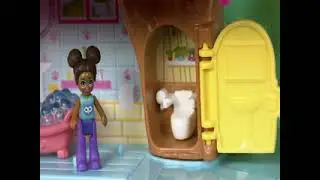 Polly Pocket Pollyville Pet Adventure Treehouse Playset