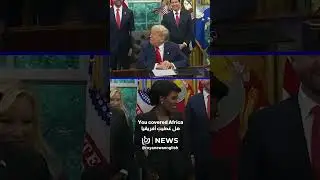 &ldquo;You&rsquo;re beautiful&rdquo;: Trump to journalist Hariana Veras during the Congo-Rwanda peace agreement
