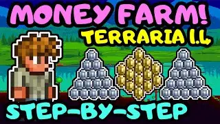 НОВЫЙ ДИЗАЙН ФЕРМЫ ДЕНЕГ 1.4! Завершённая ферма денег Terraria 1.4! Пошаговое руководство по ферм...