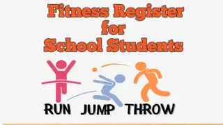 Fitness Register for School Students | Annual Fitness Register | Sports and Physical Education | HPE