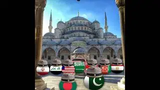 Eid-ul-Adha Mubarak ❤️ll Eid Special Video ll #shorts #youtubeshorts #countryballs #eid #islam