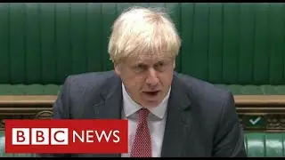 Boris Johnson wins Commons backing for Brexit powers that breach international law - BBC News
