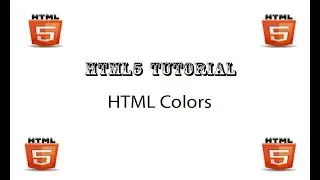 HTML5 Tutorial - 9 - How to Change background Color of text  in HTML