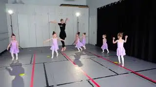 Disney Make Believe Ballet 3 Years Old | Sample Dance Class for Kids | Mahogany Dance Arts