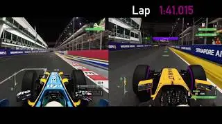 F1 2017 | All Renault cars compared (Lap + Top speed test)