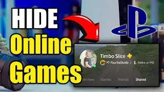 How to Hide Online Status & What you're Playing on PS5 Games (Best Method)