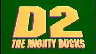 D2: The Mighty Ducks vhs promo 1994