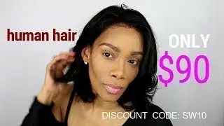 SLAY! $90 BOB Human Hair Lace Front SUNWELL