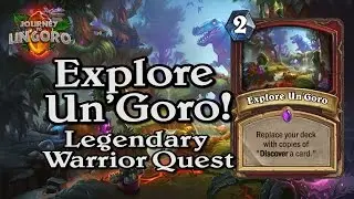 🍀🎲 Explore Un'Goro ~ Journey to Un'Goro ~ Hearthstone Heroes of Warcraft