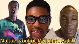 Markie is out of j@il!!! Must watch 
