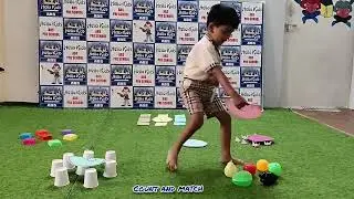 Classroom Activity: Count & Match - Hello Kids ABS Preschool, Davangere