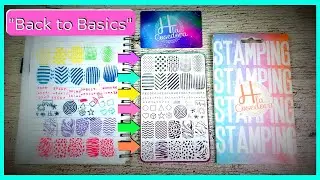 H la Cosedora Back to Basics Stamping Plate Swatches