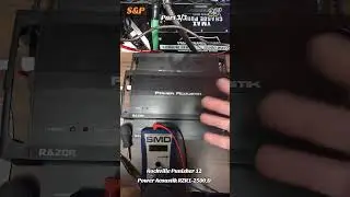Power Acoustik Razor RZR1-2500D Amplifier V2 1 Ohm Tested With Dyno Results #shorts