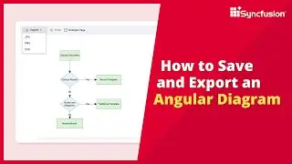 How to Save and Export an Angular Diagram