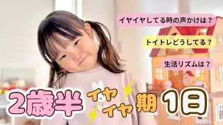 【2歳半】イヤイヤ期のリアルな1日｜声かけ・トイトレ・成長記録