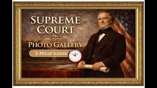 U.S. Supreme Court Photo Gallery | 3-Hour Historic Art Slideshow 🇺🇸⚖️