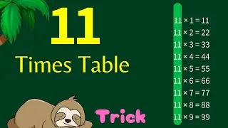 Times Table 11 Trick | Learn 11&times; Fast