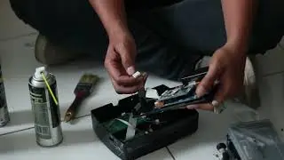Memperbaiki Mesin Absen Finger Solution x100c Part 2