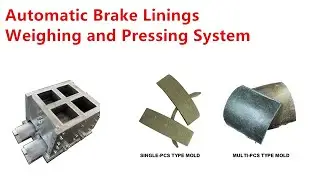 Motorcycle Brake Shoe Lining Press Machine Unit