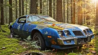 Ultimate Car Restoration ASMR Transformation: Abandoned 1978 Pontiac Firebird Trans Am
