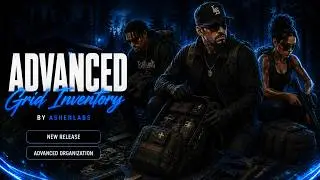 Fivem Advanced Grid Inventory, Player Locker System, Looting System | AshenLabs