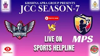 LIVE - JCC 7TH MATCH || BHARAT WORRIORS VS MPS DYNAMOS GREATOR NOIDA _ OP SPORTS CRICKET GROUND