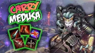 Smite | Medusa Build And Guide - Just Pick A Lane! | Smite Season 5 Gameplay