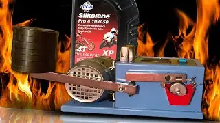 Fuchs Silkolene Pro 4 10W50 XP Engine Oil Test 100&deg;C Piotr Tester