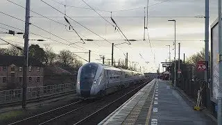 TransPennine Express Class 802 passes Northallerton (4/12/19)
