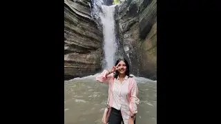 Hidden waterfall in Solan Himachal Pradesh.❣️