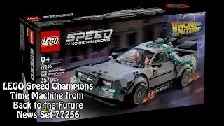 LEGO Time Machine aus Zur&uuml;ck in die Zukunft (Speed Champions Set 77256): Klemmbausteinlyrik News